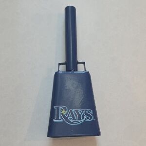 Tampa Bay Rays Navy Cowbell - Team Logo